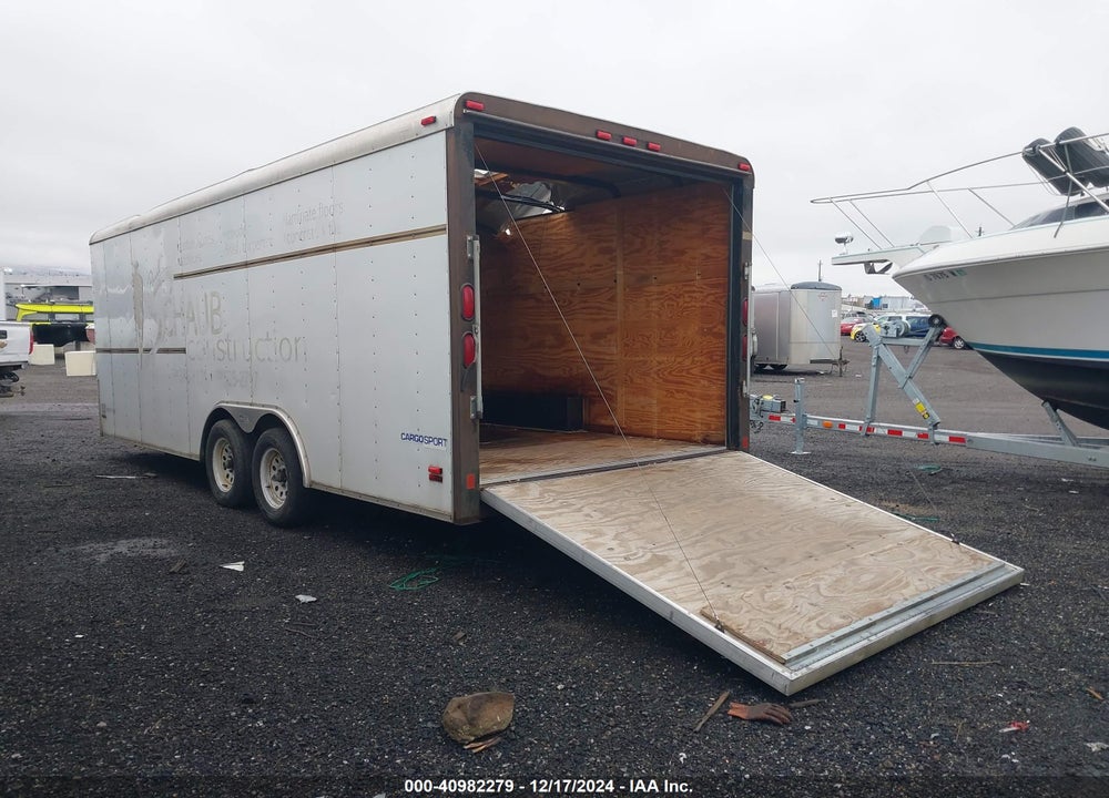 2002 PACE AMERICAN ENCLOSED CARGO 7.5X2 VIN: 4P2AB20292U033640