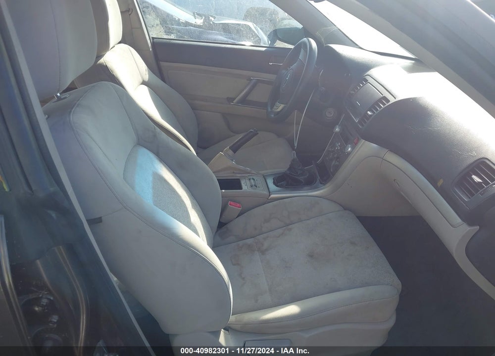 2009 SUBARU OUTBACK 2.5I VIN: 4S4BP61C796312838