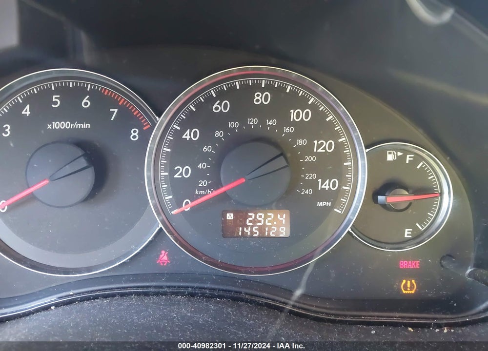 2009 SUBARU OUTBACK 2.5I VIN: 4S4BP61C796312838