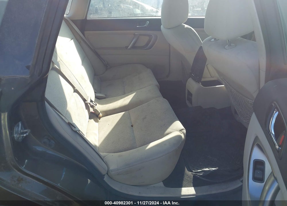 2009 SUBARU OUTBACK 2.5I VIN: 4S4BP61C796312838