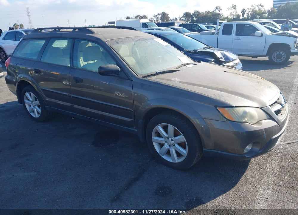 2009 SUBARU OUTBACK 2.5I VIN: 4S4BP61C796312838