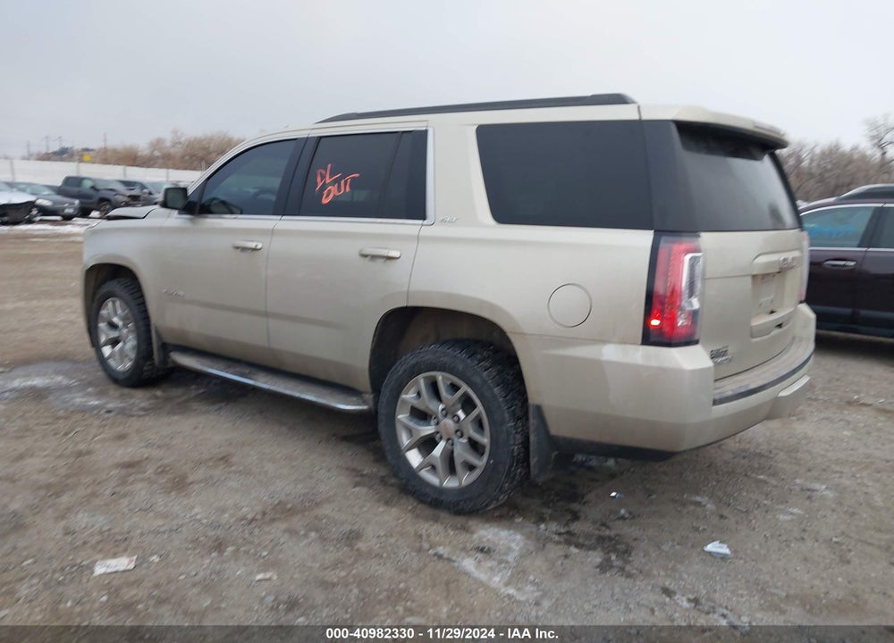 2015 GMC YUKON SLT VIN: 1GKS2BKC6FR655777