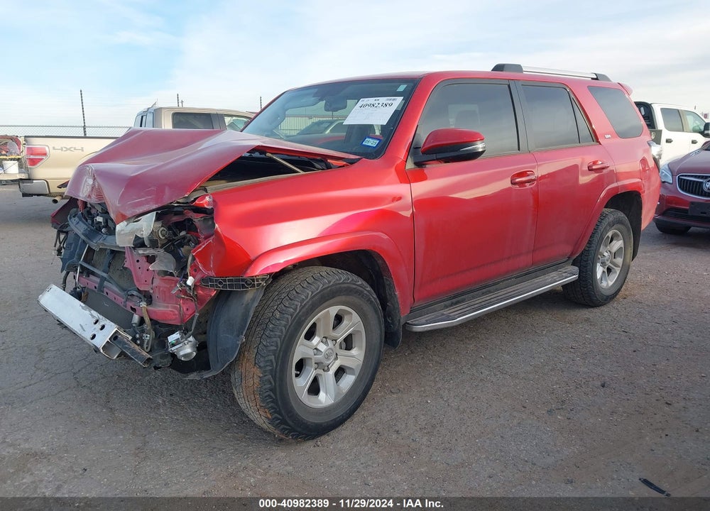 2019 TOYOTA 4RUNNER SR5 PREMIUM VIN: JTEZU5JR9K5193207