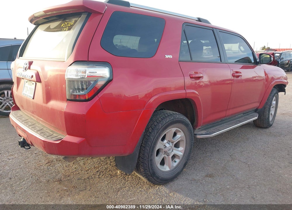 2019 TOYOTA 4RUNNER SR5 PREMIUM VIN: JTEZU5JR9K5193207