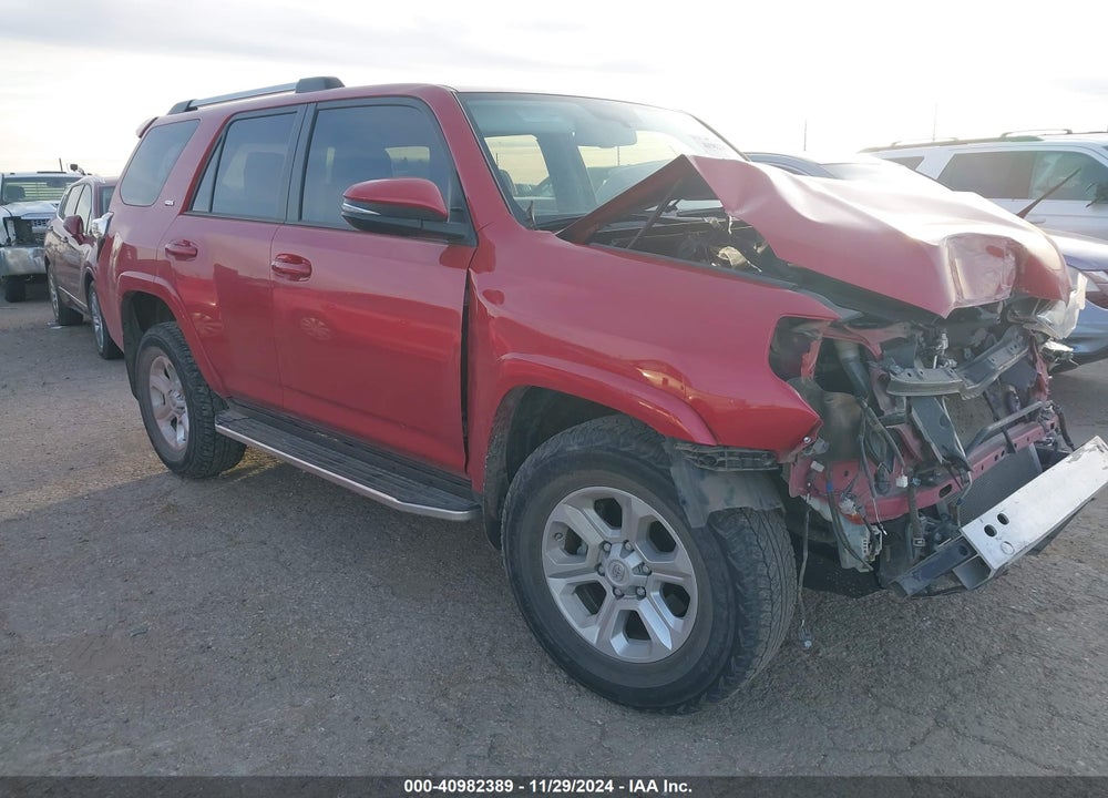 2019 TOYOTA 4RUNNER SR5 PREMIUM VIN: JTEZU5JR9K5193207