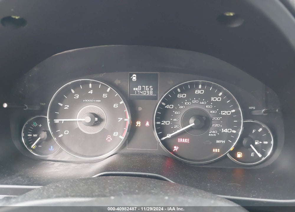 2011 SUBARU OUTBACK 2.5I VIN: 4S4BRBAC3B1361959