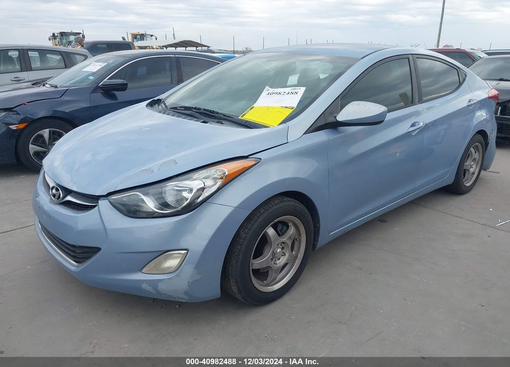 2012 HYUNDAI ELANTRA GLS (ULSAN PLANT) VIN: KMHDH4AE2CU379264