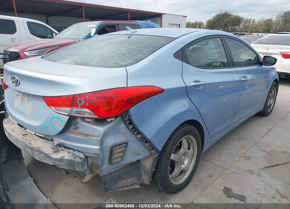 2012 HYUNDAI ELANTRA GLS (ULSAN PLANT) VIN: KMHDH4AE2CU379264