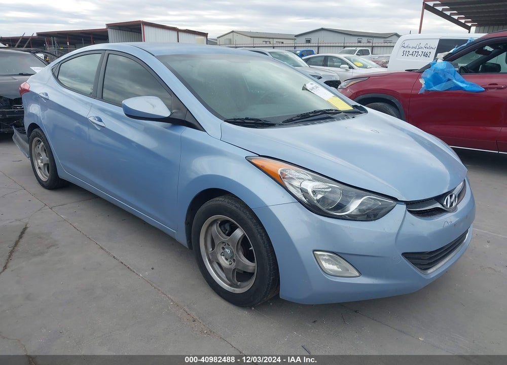 2012 HYUNDAI ELANTRA GLS (ULSAN PLANT) VIN: KMHDH4AE2CU379264