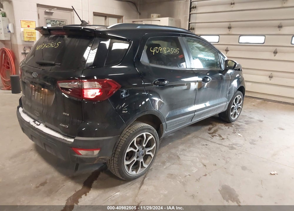 2019 FORD ECOSPORT SES VIN: MAJ6S3JL3KC310214
