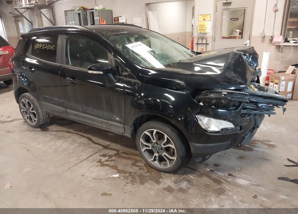 2019 FORD ECOSPORT SES VIN: MAJ6S3JL3KC310214