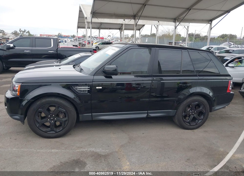 2013 LAND ROVER RANGE ROVER SPORT SUPERCHARGED VIN: SALSH2E42DA781895