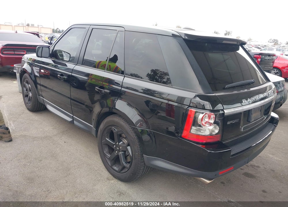 2013 LAND ROVER RANGE ROVER SPORT SUPERCHARGED VIN: SALSH2E42DA781895