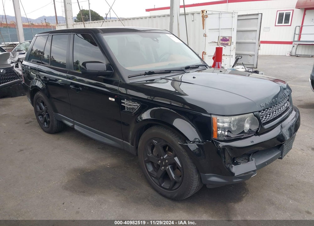 2013 LAND ROVER RANGE ROVER SPORT SUPERCHARGED VIN: SALSH2E42DA781895