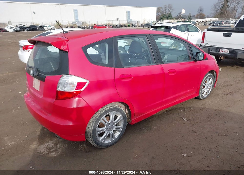 2010 HONDA FIT SPORT VIN: JHMGE8H43AS009026