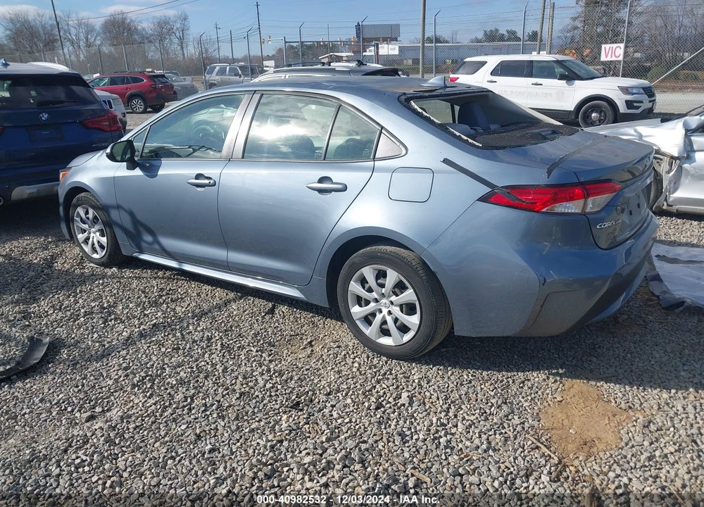 2020 TOYOTA COROLLA LE VIN: JTDEPRAE3LJ024873