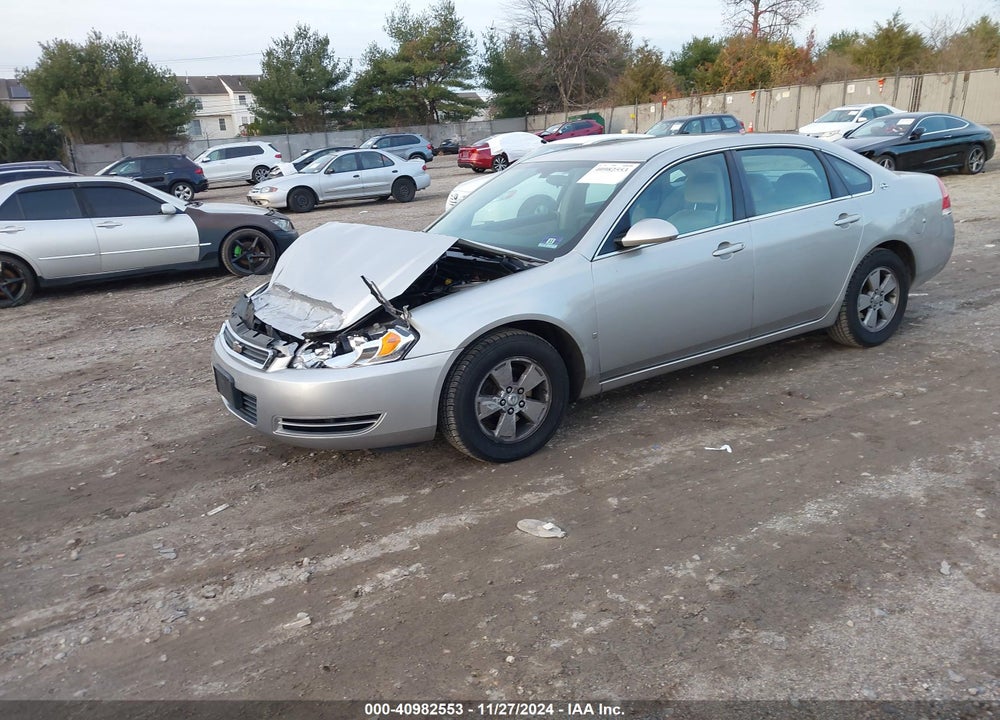 2008 CHEVROLET IMPALA LT VIN: 2G1WT55K789138136
