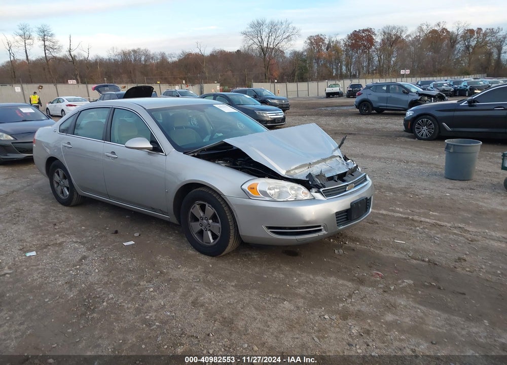 2008 CHEVROLET IMPALA LT VIN: 2G1WT55K789138136