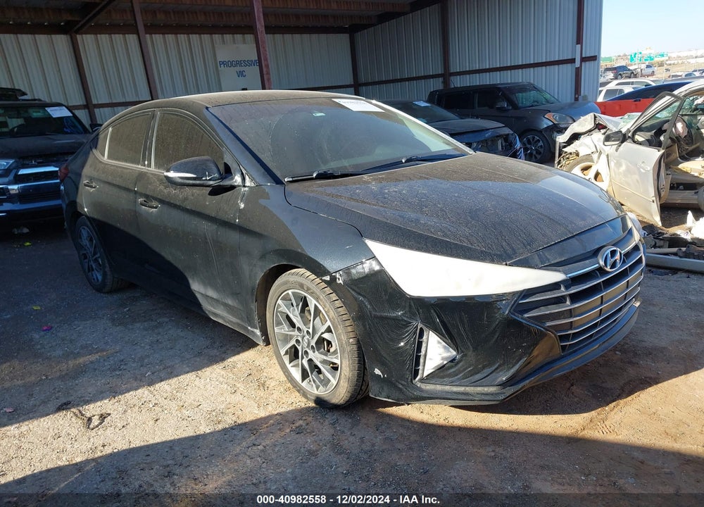 2019 HYUNDAI ELANTRA LIMITED VIN: 5NPD84LF7KH461557