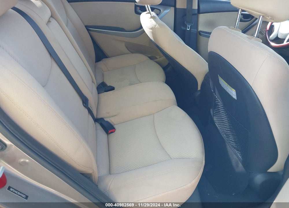 2013 HYUNDAI ELANTRA GLS VIN: 5NPDH4AE9DH416083