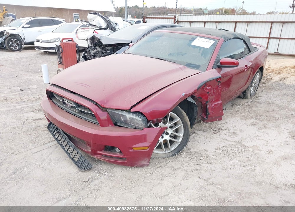 2014 FORD MUSTANG V6 PREMIUM VIN: 1ZVBP8EM6E5257184