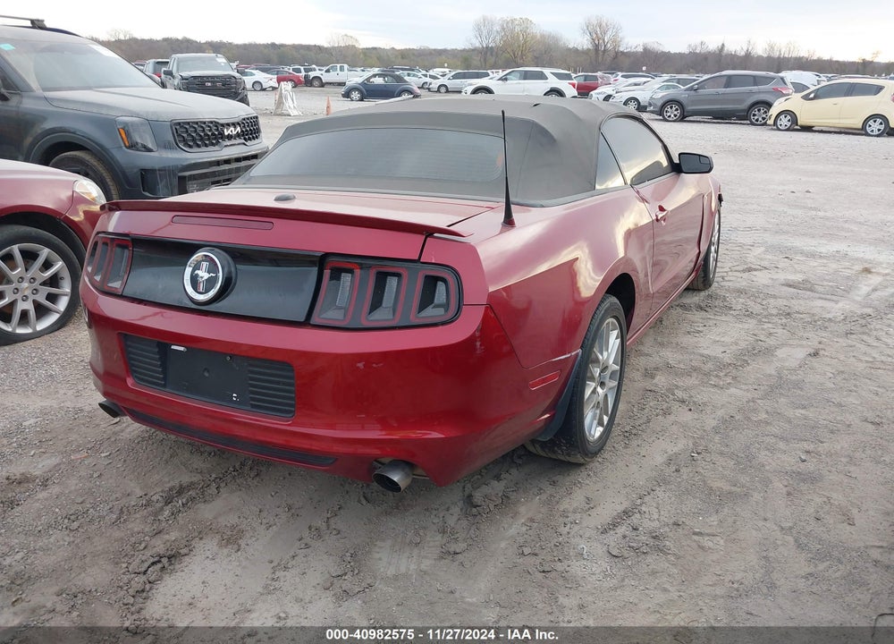 2014 FORD MUSTANG V6 PREMIUM VIN: 1ZVBP8EM6E5257184