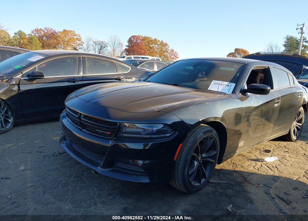 2018 DODGE CHARGER SXT RWD VIN: 2C3CDXBG3JH147273