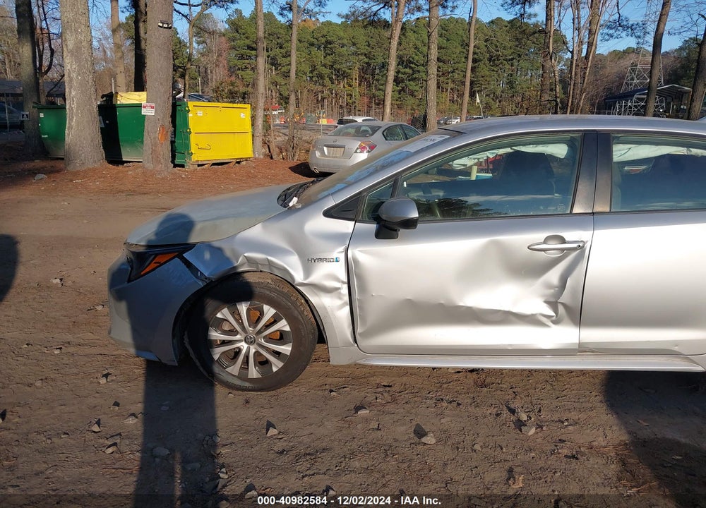 2021 TOYOTA COROLLA HYBRID LE VIN: JTDEAMDE2MJ003319