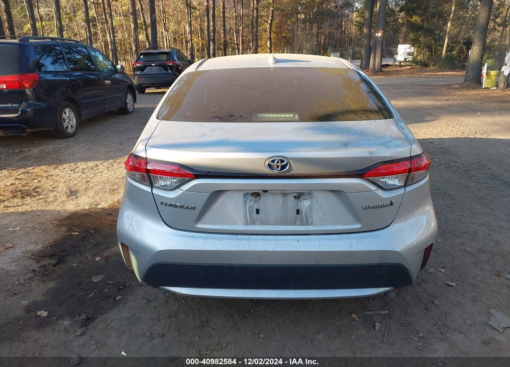 2021 TOYOTA COROLLA HYBRID LE VIN: JTDEAMDE2MJ003319