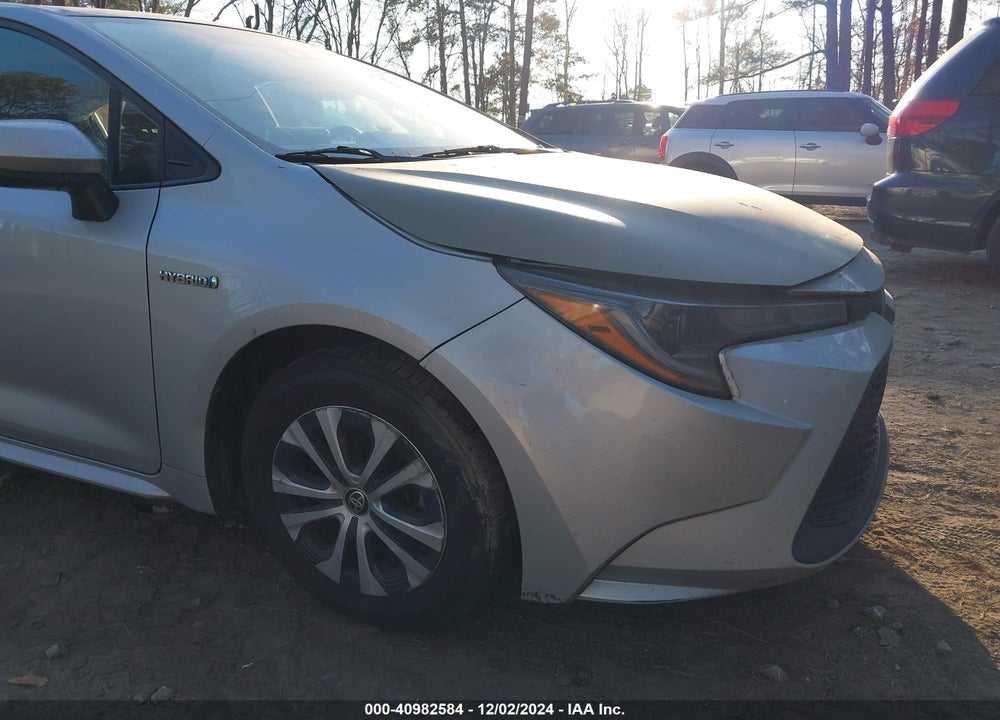 2021 TOYOTA COROLLA HYBRID LE VIN: JTDEAMDE2MJ003319