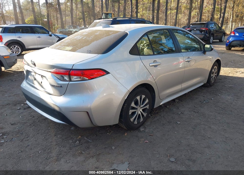 2021 TOYOTA COROLLA HYBRID LE VIN: JTDEAMDE2MJ003319