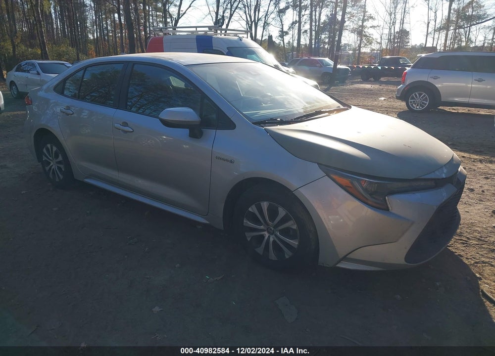 2021 TOYOTA COROLLA HYBRID LE VIN: JTDEAMDE2MJ003319