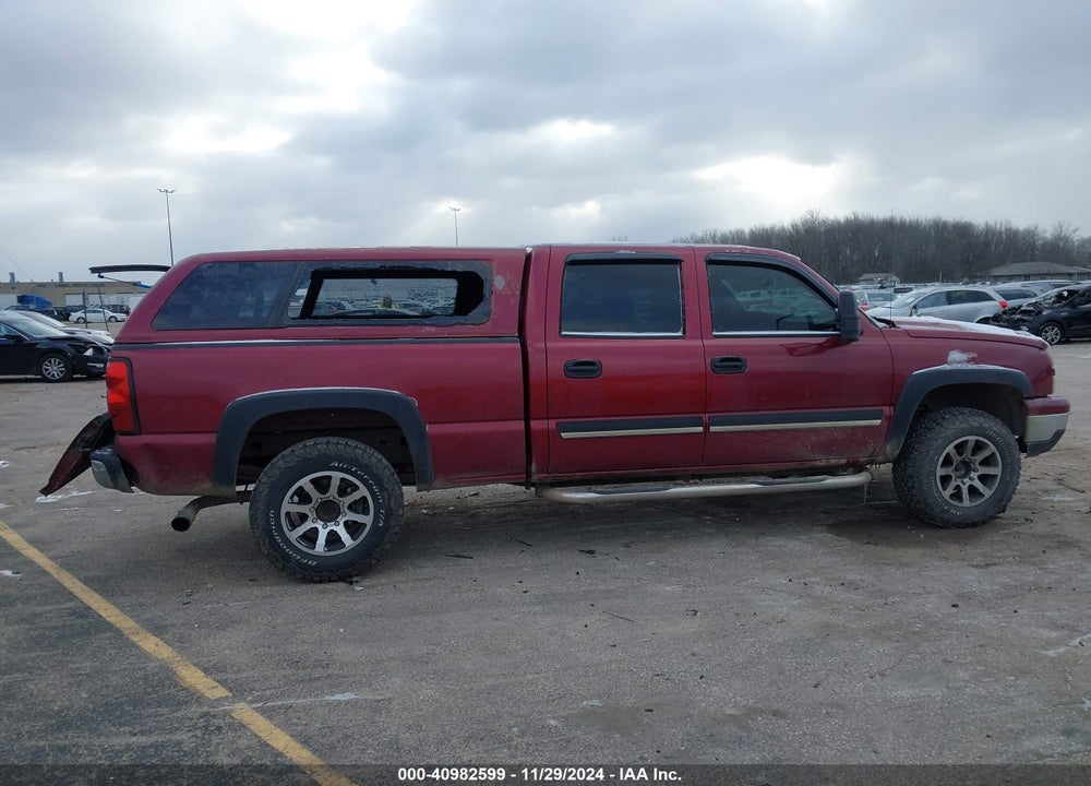 2006 CHEVROLET SILVERADO 1500HD LT2 VIN: 1GCGK13U26F106291