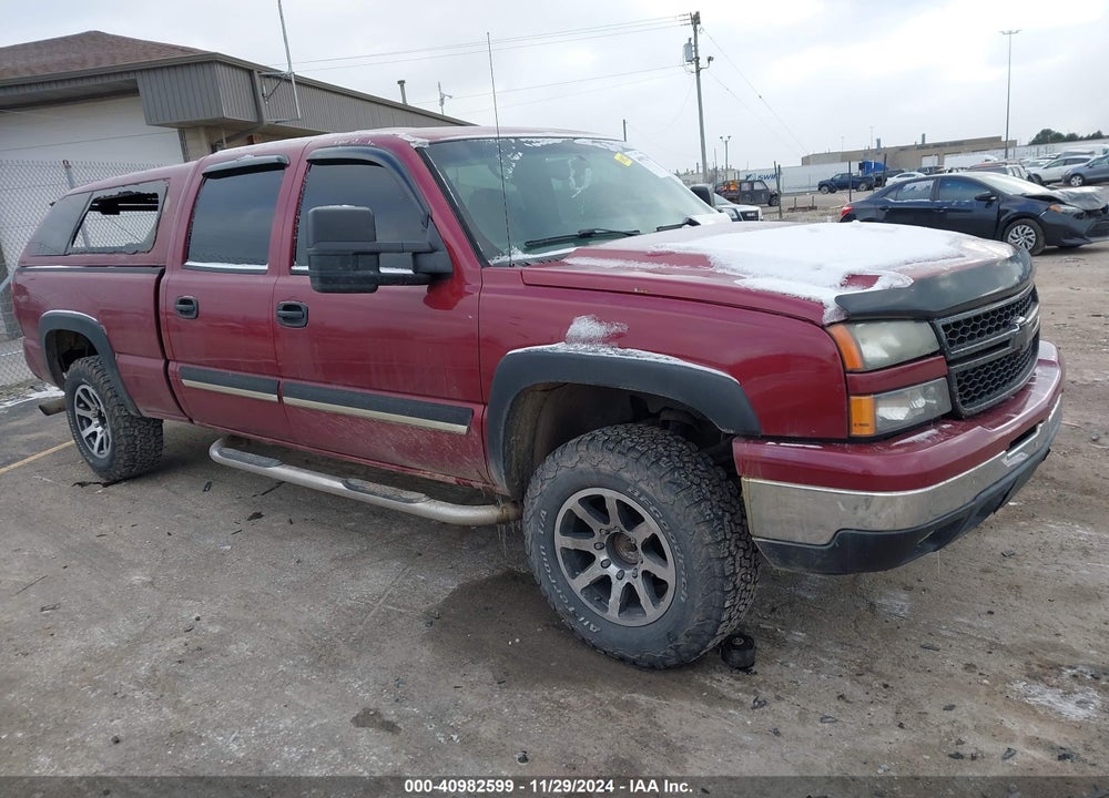 2006 CHEVROLET SILVERADO 1500HD LT2 VIN: 1GCGK13U26F106291