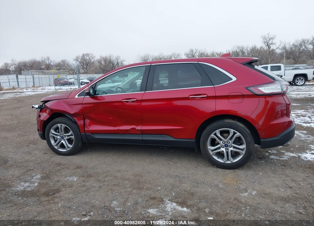 2018 FORD EDGE TITANIUM VIN: 2FMPK4K95JBC15638