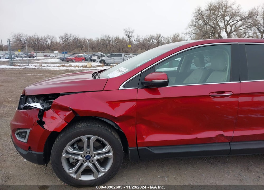 2018 FORD EDGE TITANIUM VIN: 2FMPK4K95JBC15638