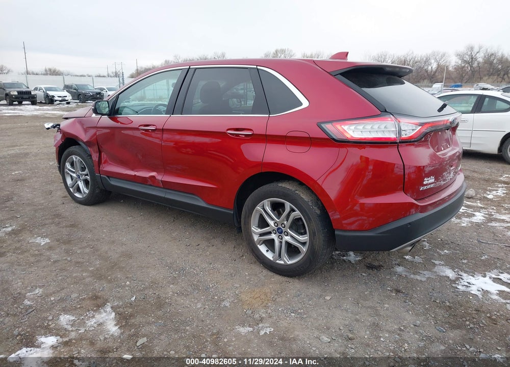 2018 FORD EDGE TITANIUM VIN: 2FMPK4K95JBC15638
