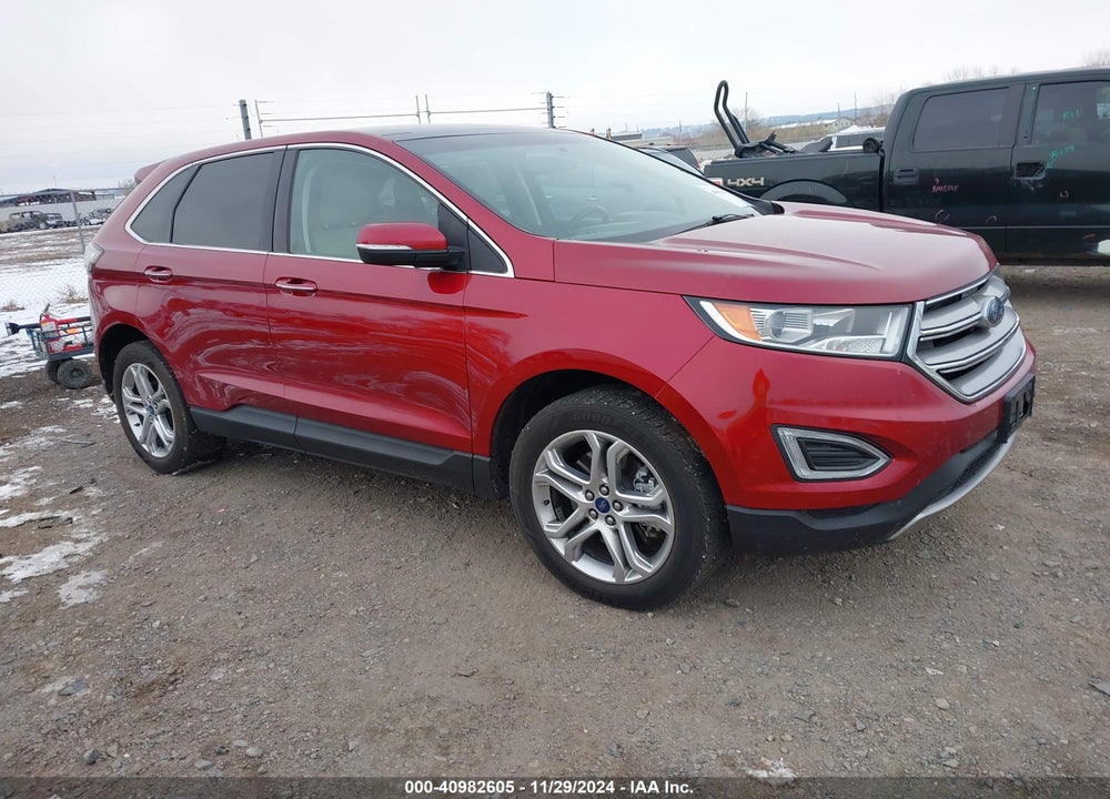 2018 FORD EDGE TITANIUM VIN: 2FMPK4K95JBC15638