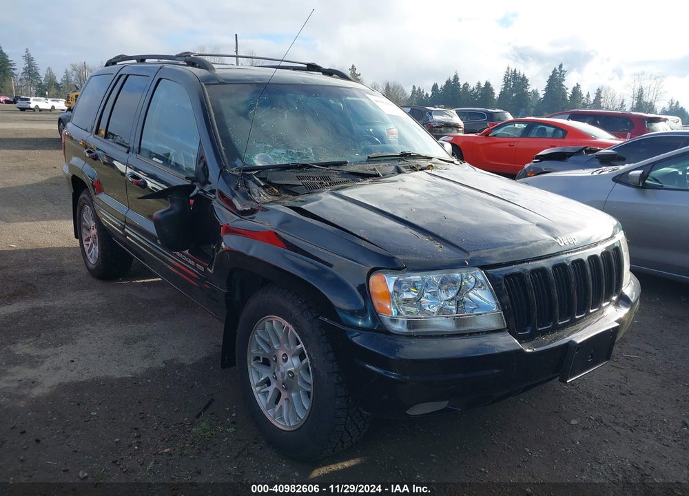 1999 JEEP GRAND CHEROKEE LIMITED VIN: 1J4GW68N9XC725034