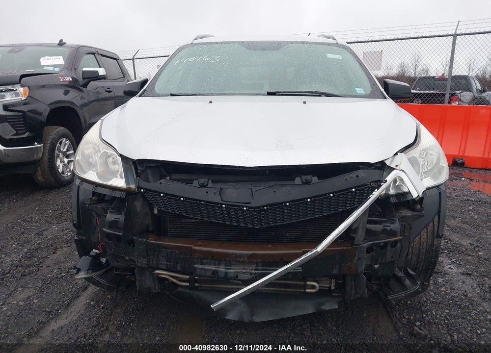 2012 CHEVROLET TRAVERSE LS VIN: 1GNKVFED9CJ341380