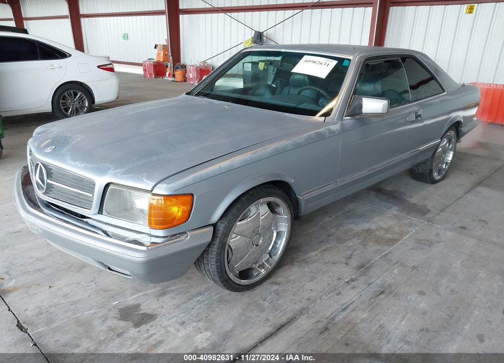 1982 MERCEDES-BENZ 380 SEC VIN: WDBCA43A6CB000291
