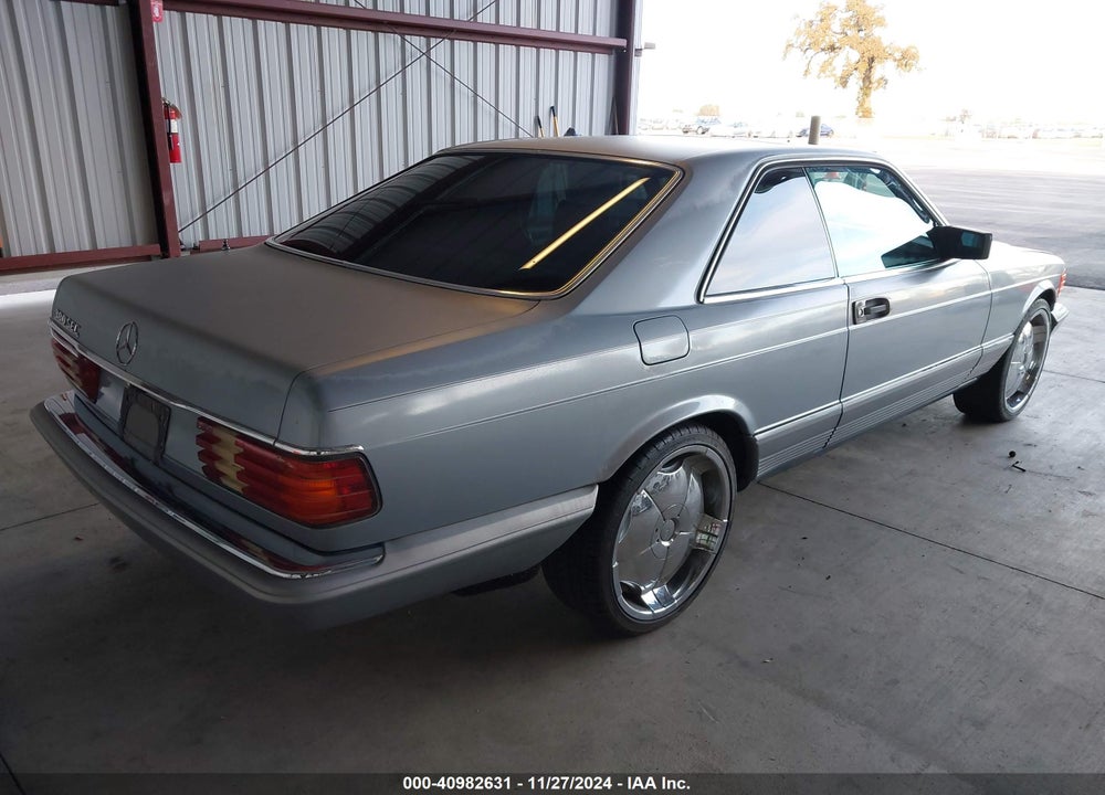 1982 MERCEDES-BENZ 380 SEC VIN: WDBCA43A6CB000291