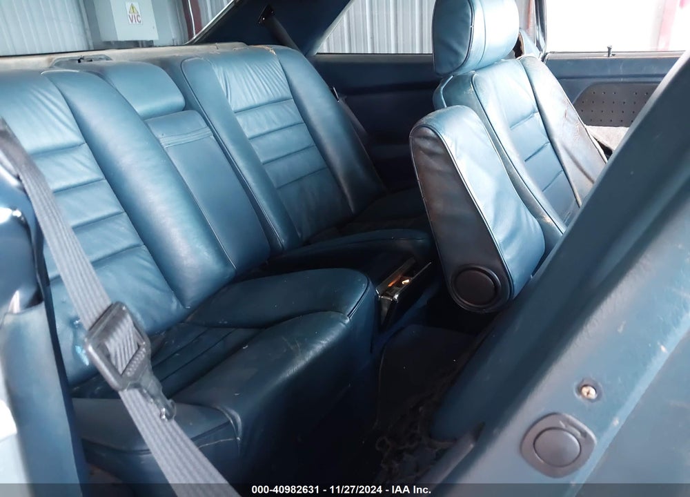 1982 MERCEDES-BENZ 380 SEC VIN: WDBCA43A6CB000291
