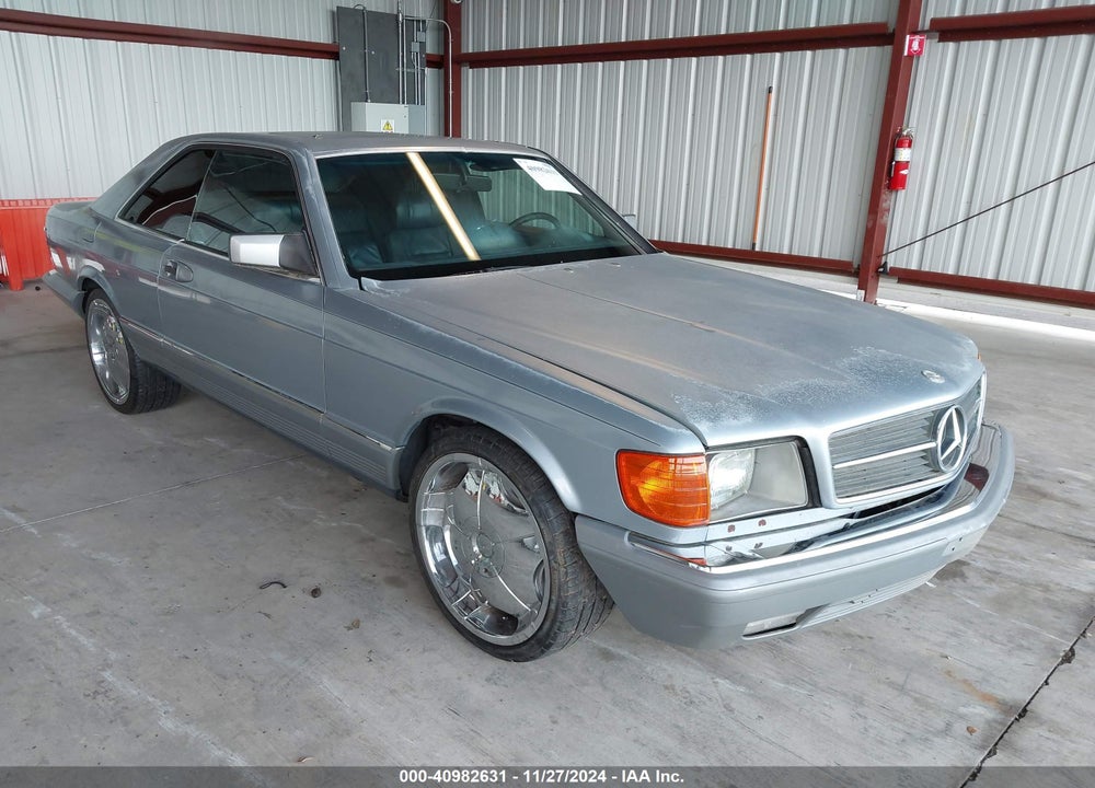 1982 MERCEDES-BENZ 380 SEC VIN: WDBCA43A6CB000291