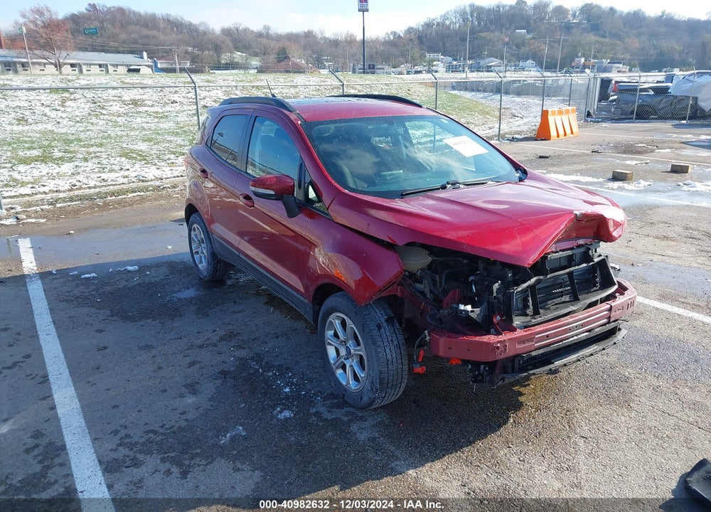 2018 FORD ECOSPORT SE VIN: MAJ3P1TE1JC228259