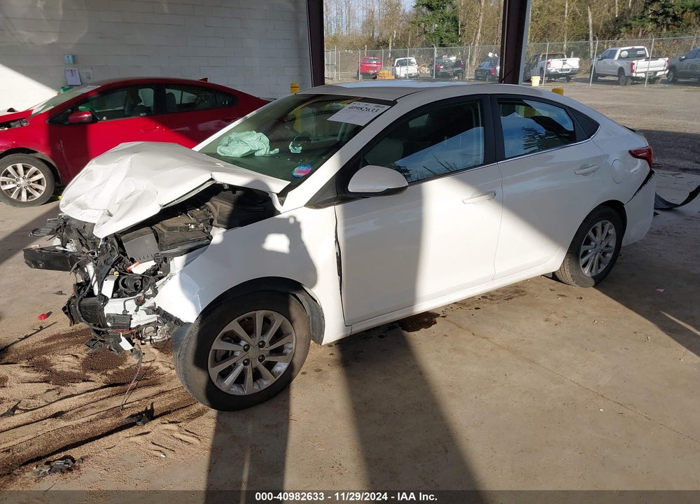 2022 HYUNDAI ACCENT SEL VIN: 3KPC24A64NE154307