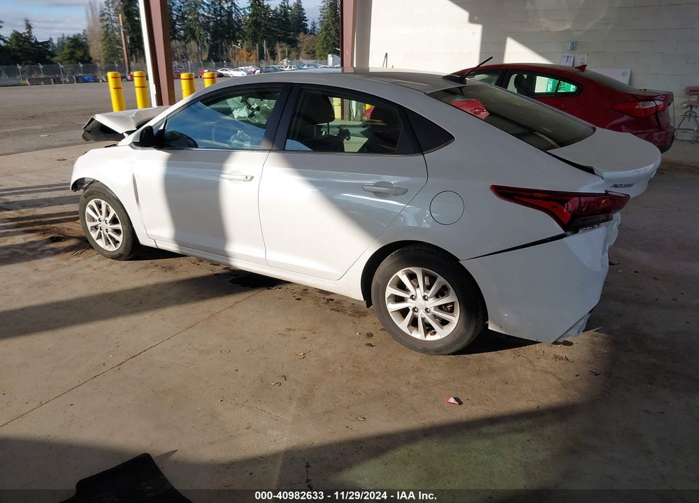 2022 HYUNDAI ACCENT SEL VIN: 3KPC24A64NE154307