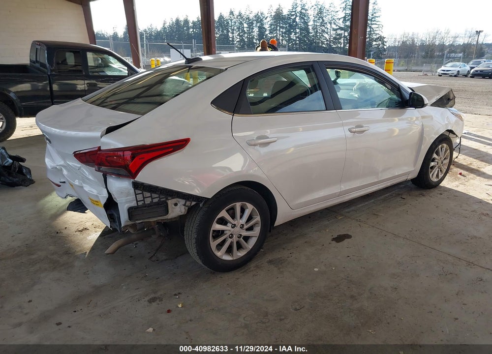 2022 HYUNDAI ACCENT SEL VIN: 3KPC24A64NE154307