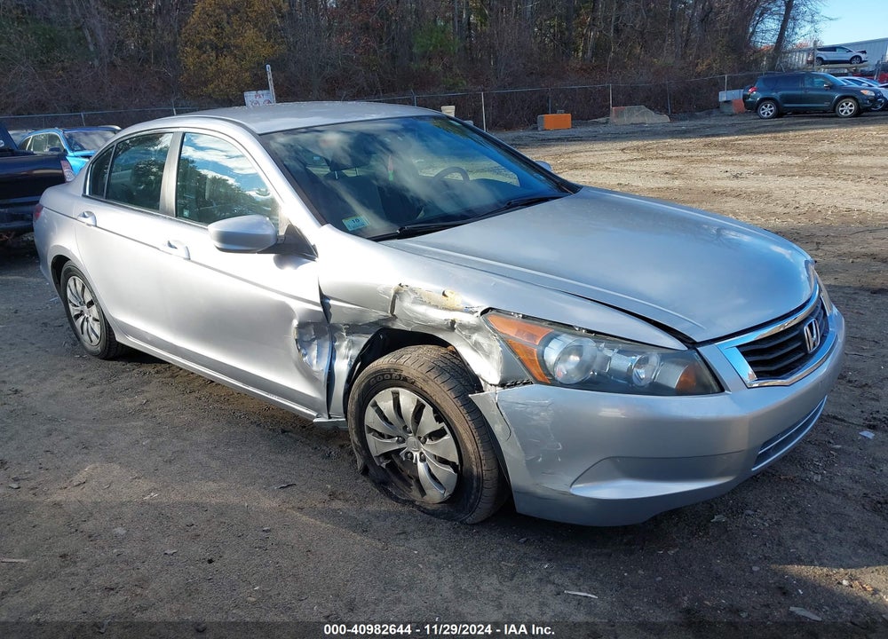 2008 HONDA ACCORD 2.4 LX VIN: 1HGCP263X8A012248