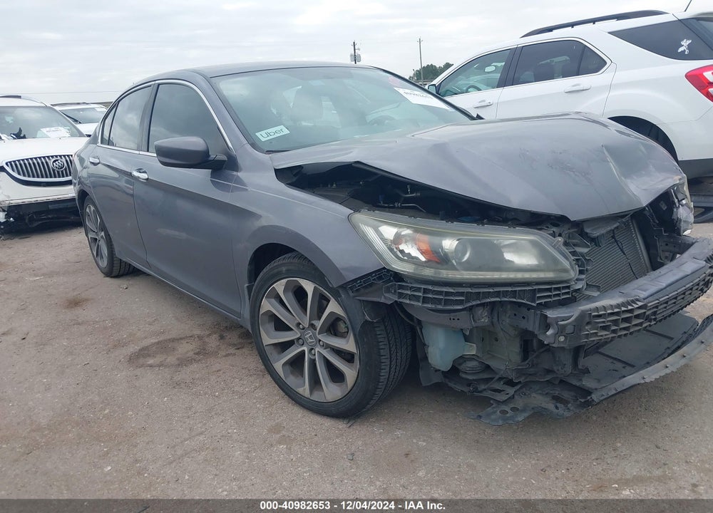 2014 HONDA ACCORD SPORT VIN: 1HGCR2E56EA080393